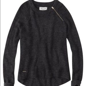 Abercrombie sweater with neck zipper